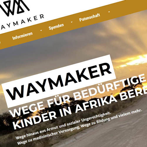 Webseite Waymaker e.V.